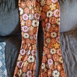 Flared hippie pants